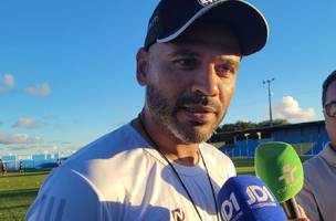 Diego Souza, tecnico do Operario-MS (Foto: Gabriel de Matos/ge MS)