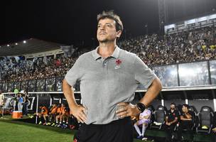 Diniz, em Vasco x Volta Redonda (Foto: Alexandre Durao/ge)