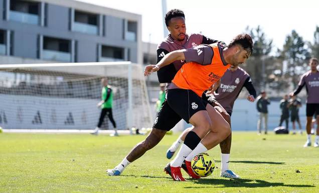 Éder Militão retorna ao Real Madrid após lesão