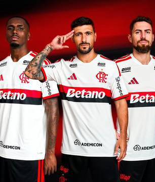 Flamengo revela "Manto 1 Branco" para 2026