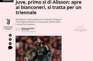 Juventus faz contato para contratar Alisson, diz jornal (Foto: Reproducao)