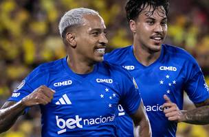 Matheus Pereira foi o nome da primeira vitória do Cruzeiro na Libertadores (Foto: Gustavo Aleixo/Cruzeiro)