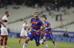 Miritello em Fortaleza x CRB (Foto: Kid Jr./SVM)