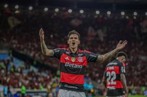 Partida entre FLAMENGO x VITORIA, valida pelo jogo de ida da quinta fase da Copa do Brasil, realizada no Rio de Janeiro, no estadio Maracana, nesta quarta-feira (22) (Foto: WILLIAM MALTA FRANcA/AGENCIA O DIA/ESTADAO CONTEUDO)