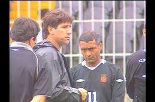 Renato Gaucho em treino do Vasco em 2005. (Foto: Reproducao)
