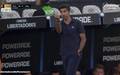 Abel Ferreira fez gesto obsceno em Sporting Cristal x Palmeiras (Foto: Reproducao