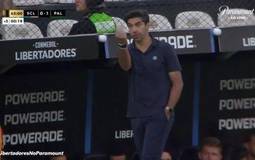 Conmebol abre processo contra Abel Ferreira por gesto obsceno