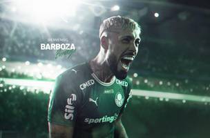 Alexander Barboza e o novo reforco do Palmeiras (Foto: Divulgacao / SE Palmeiras)