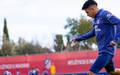 Almada pelo Atletico de Madrid (Foto: Divulgacao / Atletico de Madrid