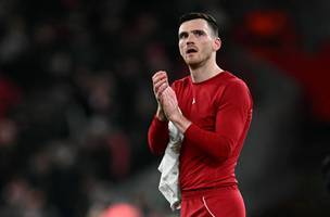 Andrew Robertson, do Liverpool (Foto: Paul ELLIS / AFP)