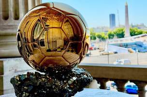 Bola de Ouro: ponta frances do PSG, Ousmane Dembele, foi o vencedor da temporada de 2025 (Foto: Divulgacao Ballon d'Or)