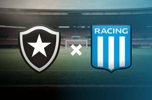 Botafogo x Racing (Foto: Editoria de Arte)