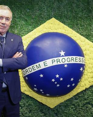 Carlo Ancelotti seguirá à frente do Brasil por mais quatro anos