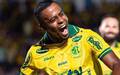 Carlos Eduardo comemora gol contra o Corinthians (Foto: JP Pinheiro/Agencia Mirassol
