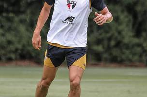 Doria em treino do Sao Paulo. (Foto: Sao Paulo FC)