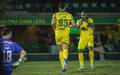Edson Carioca comemora o gol que classificou o Mirassol para as oitavas de final da Copa do Brasil (Foto: ZE RAFAEL PHOTO/UAI FOTO/ESTADAO CONTEUDO