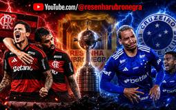 Flamengo e Cruzeiro duelam por vaga na Libertadores