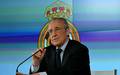 Florentino Perez, presidente do Real Madrid (Foto: JAVIER SORIANO / AFP