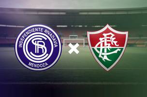 Independiente Rivadavia x Fluminense (Foto: Editoria de Artes)