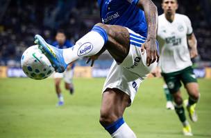 Marquinhos em campo em Cruzeiro x Goias. (Foto: Gustavo Aleixo/Cruzeiro)