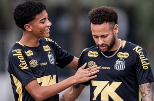 Neymar e Robinho Jr jogam? Santos visita Recoleta na Sul-Americana (Foto: Raul Baretta/Santos)
