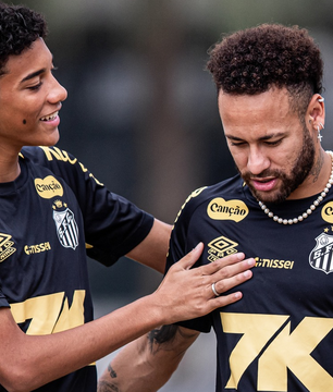 Após polêmica, Neymar e Robinho Jr podem jogar pelo Santos