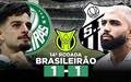 Palmeiras e Santos empatam em jogo pela 14a quarta rodada do Brasileirao (Foto: Reproducao / Youtube TECGOL - canal tecgol