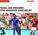 Pogba enfrenta críticas em retorno como titular após três anos