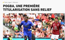 Pogba enfrenta críticas em retorno como titular após três anos