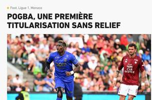 "Pogba, um primeiro jogo como titular sem brilho" (Foto: Reproducao)