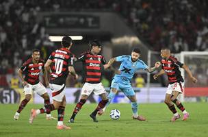 Pulgar e De la Cruz sao jogadores que podem deixar o Flamengo em breve. (Foto: Andre Durao)