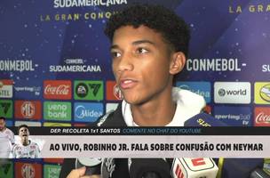 Robinho Jr. confirma que levou tapa de Neymar, mas aceita pedido de desculpas (Foto: Reproducao)