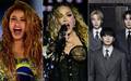 Shakira, Madonna e BTS serao as atracoes da final da Copa do Mundo (Foto: Pablo PORCIUNCULA / AFP e Divulgacao/BTS