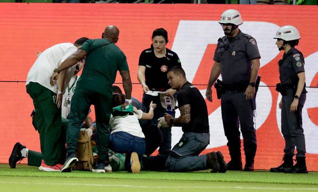 Palmeiras é denunciado no STJD por invasão de campo
