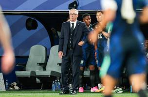 Ancelotti garantiu o retorno de Neymar contra a Escocia (Foto: Vanessa Carvalho/Parceiro/Agencia O Dia)