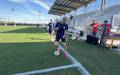 Apos sair de maca e chorando, meia Enciso reaparece em treino e tranquiliza selecao do Paraguai (Foto: Reproducao/X