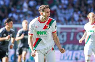 Arthur Chaves, zagueiro do Augsburg. (Foto: IMAGO/Benedict Christ)