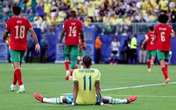 Brasil empata com Marrocos na estreia da Copa 2026