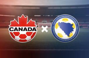 Canada x Bosnia pela Copa do Mundo (Foto: Editoria de Arte)