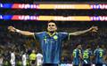 Comemoracao de Luis Diaz (Foto: Alfredo Estrella / AFP
