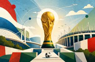 Copa do Mundo 2026: veja quando sera cerimonia de abertura, datas de jogos do Brasil e onde assistir (Foto: Imagem gerada por IA /Exame)