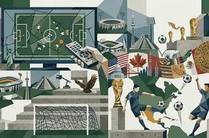 Copa do Mundo de 2026 tera um recorde de 48 selecoes (Foto: Montagem IA)