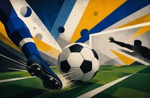 Copa do Mundo: entre vitorias e empates, o Brasil ficou 17 jogos da fase de grupos sem ser derrotado. (Foto: Imagem gerada por IA/Exame)
