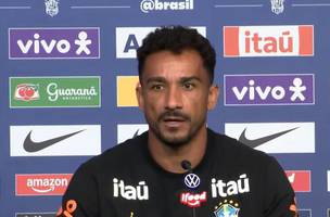 Danilo elogia Endrick em coletiva da selecao brasileira (Foto: Reproducao)