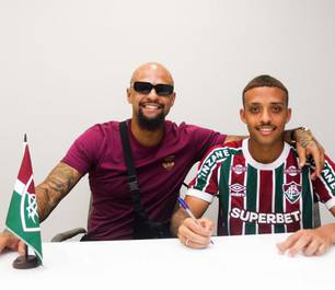 Fluminense encaminha renovação com Davi Melo, filho de Felipe Melo