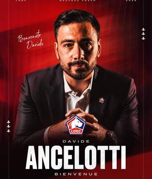 Davide Ancelotti é o novo técnico do Lille