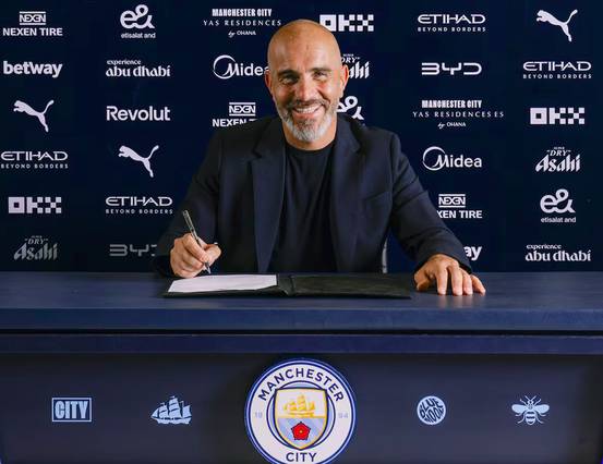 Enzo Maresca é o novo técnico do Manchester City