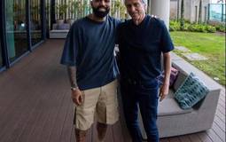 Encontro entre Jorge Jesus e Gabigol movimenta torcida do Flamengo