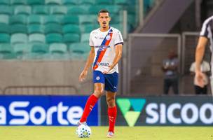 Gabriel Xavier em Bahia x Santos. (Foto: Leticia Martins / EC Bahia)