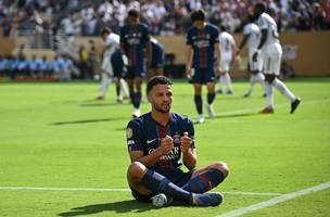 Goncalo Ramos em partida pelo PSG (Foto: Paul ELLIS / AFP)